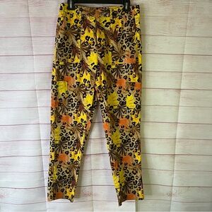 Masseys Safari Print Utility‎ 100% Cotton Pants Size 12